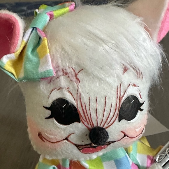 Annalee Dolls / Holidays Spring/Easter / 8” SPRING WREATH MOUSE - Picture 14 of 15